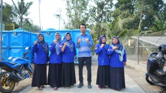 PTBA Bangun WTP Berbasis PLTS, Warga Talang Jawa Sidomulyo I Dapat Akses Air Bersih