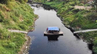 Sungai Cileungsi Menghitam Saat Kemarau, Pakar Ungkap Penyebabnya