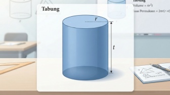 Bagaimana Cara Menghitung Volume Tabung Jika Hanya Diketahui Keliling Alas dan Tingginya?