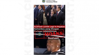 Kemenkeu Tegaskan Kabar Suahasil Nazara Lantik 14 Pejabat Adalah Hoaks