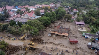Banjir Bandang Solok, Akses Jalan Mulai Bisa Dilalui Kendaraan