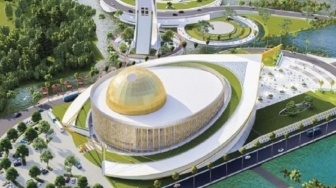 Masjid Megah Senilai Rp1 Triliun di Makassar Siap Dibuka untuk Umum