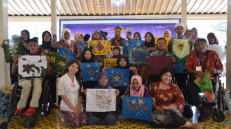 Membatik Bersama 100 Difabel, Dorong Kemandirian dan Peluang Ekonomi