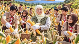Hari Tani Nasional 2026, Khofifah Apresiasi Petani Jatim sebagai Penjaga Lumbung Pangan Indonesia