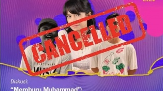 Kecewa Diskusi Buku 'Memburu Muhammad' Dibatalkan, Feby: Lagi-lagi Mesti Mengalah karena Ancaman