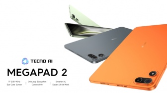 TECNO Megapad 2 Resmi di Indonesia: Tablet Tipis dengan Layar 2,5K dan Sentuhan AI