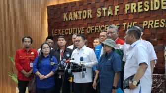 Perwakilan Buruh Sampaikan 11 Tuntutan ke Istana Sebelum Gelar Aksi di Jakarta