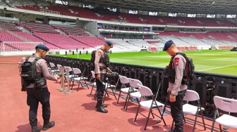 Jelang ASEAN Cup 2026, Brimob Sisir SUGBK hingga Ruang Ganti Pemain