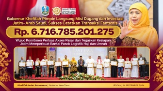 Gubernur Khofifah Pimpin Misi Dagang dan Investasi Jatim-Arab Saudi, Potensi Transaksi Rp6,71 T