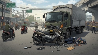 Detik-Detik Brigadir WHS Tewas dalam Tugas: Motor Masuk Kolong Truk saat Antar Berkas Perkara