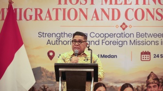 Kakanwil Imigrasi Sumut Buka Rakor dengan Perwakilan Asing di Medan