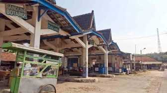 Terminal Kalipucang Pangandaran Memprihatinkan, Atap dan Plafon Rusak