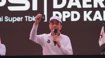 Jokowi: Politik Itu Soal Momentum, Sekarang Momentum untuk Tunjukkan KTA PSI