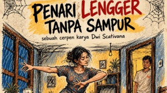 Penari Lengger Tanpa Sampur