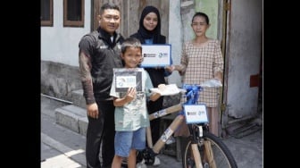 BRI Peduli Berikan Sepeda untuk Siswa SD di Semarang Agar Lebih Semangat Tempuh Pendidikan