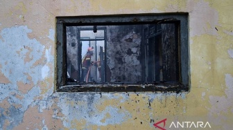 Konflik Keluarga Berujung Kebakaran, Dua Rumah di Cianjur Ludes