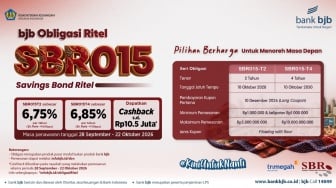 SBR015 Hadir, bank bjb Buka Akses Investasi SBN Ritel Bagi Masyarakat