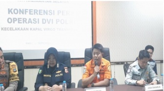 Bangkai Kapal Terbalik, Lorong Tertutup Jadi Kendala Tim SAR Cari Korban Virgo