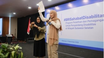 BRI Peduli Buka Peluang Bagi Penyandang Disabilitas di Makassar Dengan Pembekalan Kewirausahaan