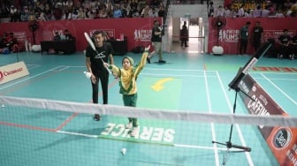 480 Siswa SD Adu Ketangkasan di MilkLife Festival SenengMinton Solo 2026