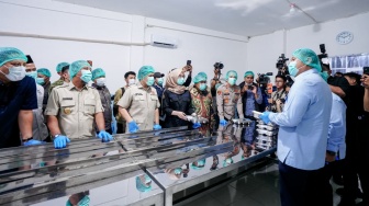 Kepala BGN dan Gubernur Sulsel Resmikan SPPG Wilayah 3T di Takalar