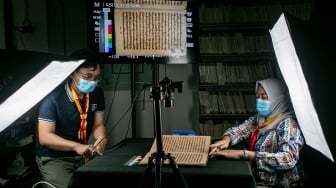210 Manuskrip Kuno Keraton Solo Mulai Didigitalisasi