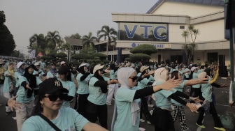 Rayakan HUT ke 45, Paguyuban Warkaban Bantul Meriahkan CFD Bekasi