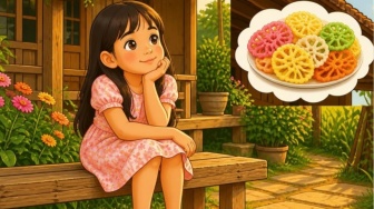 Kerupuk Warna-warni dan Buah Kesabaran Uci