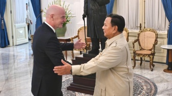 Prabowo Terima Kunjungan Presiden FIFA di Istana Merdeka, Apa Saja yang Dibahas?