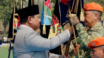 Sinyal Perkuat Pertahanan, Presiden Prabowo Resmikan 204 Satuan Baru TNI di HUT ke-81