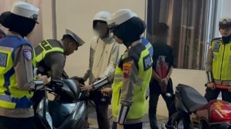Polres Pekalongan Kota Amankan 45 Motor Berknalpot Brong, Diduga untuk Balap Liar