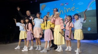 Tebarkan Energi Positif, Grup Vokal Anak DayDrm Ajak Si Kecil Berani Bermimpi Lewat Lagu 'Shine!'