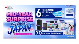 Belanja Produk Panasonic, Siap-Siap Terbang ke Jepang!