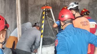 Teriakan dari Sumur Bikin Geger, Warga Solo Dievakuasi Tim SAR, Begini Kondisinya