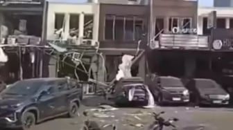 Detik-detik Ledakan Pakuwon City Surabaya, 7 Orang Jadi Korban, ada yang Luka Bakar