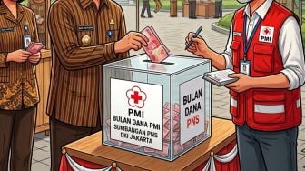 Soal Nominal Sumbangan ASN yang 'Dipatok', PMI DKI Tegaskan Bulan Dana Bersifat Sukarela
