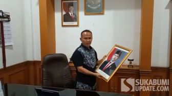 Politisi PDIP Sukabumi Copot Foto Gibran di Ruang Kerja