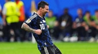 Perpisahan Sempurna! Lionel Messi Cetak Gol di Laga Terakhir Bersama Timnas Argentina