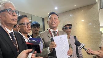 Aliansi Rakyat Menggugat Datangi Bareskrim, Bawa Bukti Baru Dugaan Pemalsuan Suket Gibran