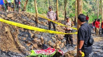 Sempat Teriak Minta Tolong, Nenek di Tulungagung Tewas Terpanggang di Ladang Sendiri