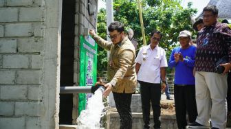Hari Tani, Mas Dhito Bangun Sumur Submersible di Semua Kecamatan untuk Antisipasi Kemarau Panjang