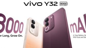 Vivo Y32 Resmi Dirilis, Bawa Baterai 8.000 mAh dan Layar 120Hz