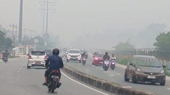27 Ribu Rakyat Riau Terjangkit ISPA di Tengah Kabut Asap Karhutla