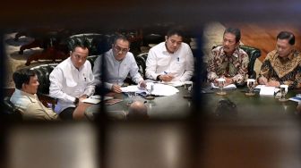 Menteri KP Menghadap Prabowo di Hambalang, Laporkan Progres 100 Kampung Nelayan