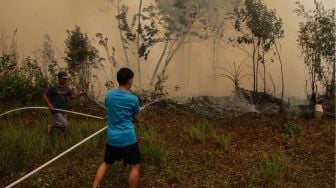 Karhutla Palangka Raya Meluas, 1.407 Hektare Lahan Terbakar