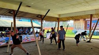 Pemkab Natuna Resmi Buka Lomba Gasing, Digelar Selama 10 Hari