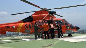 Aksi Dramatis Evakuasi Medis Pembalap Spanyol Pakai Helikopter di MotoGP Mandalika