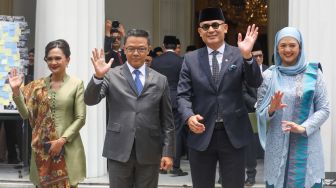 Sugiono Berpamitan, Arrmanatha Nasir Resmi Melanjutkan Estafet Menlu
