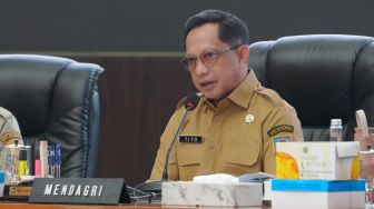 Inflasi YoY Tembus 3,28 Persen, Tito Karnavian Ingatkan Pemda Tingkatkan Upaya Pengendalian