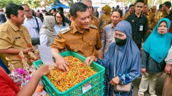 Harga Cabai Tembus Rp90 Ribu per Kg, Pemprov Jateng Gelar Pasar Murah